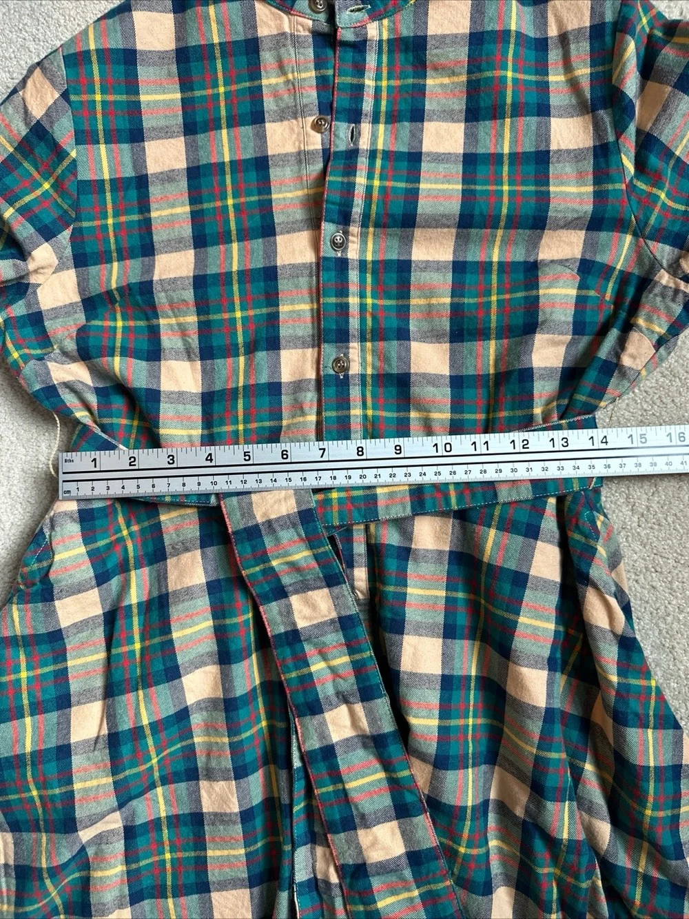 Kiel James Patrick Cozy Cabin Flannels Tartan Plaid Fit & Flare Autumn Dress